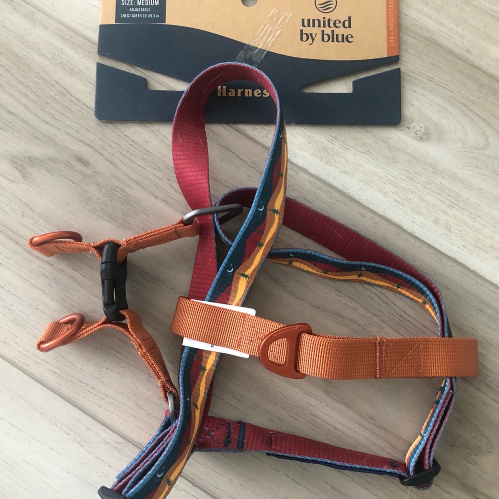 Bundle harness& shoes UNITED BY BLUE
Woven Dog Harness small